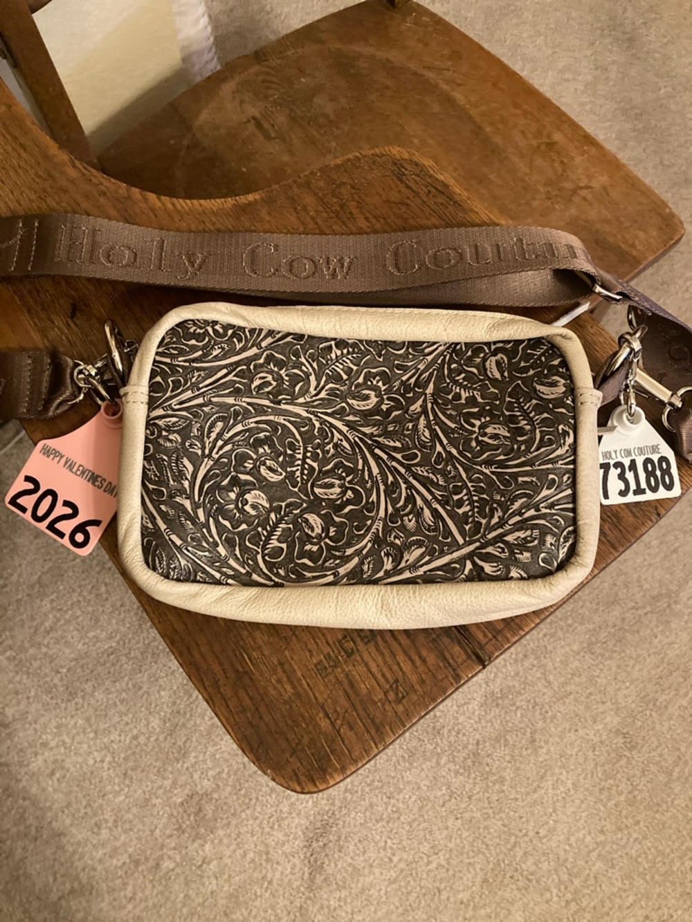 Holy Cow Couture Western Bum Bag w/Dust Bag NWOT